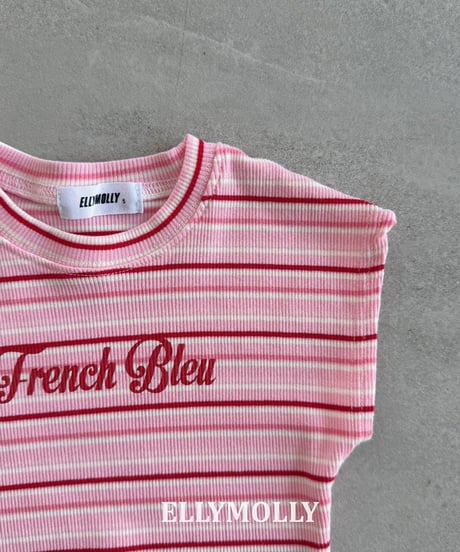 一部即納 Elly Molly Jelly wave crop top