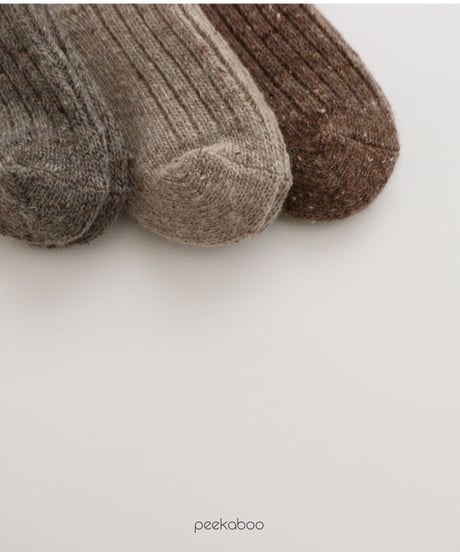 即納wool socks set