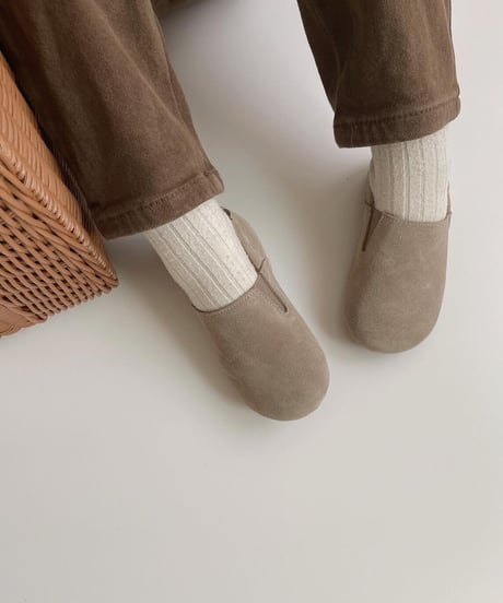 即納fake suede shoes