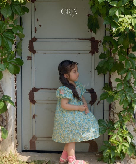 予約 OREN Solara Smocking Dress