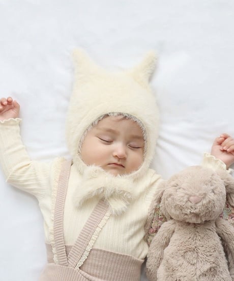 即納nekoneko knit bonnet