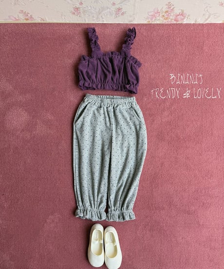 即納 banana.j Jelly bongbong pants