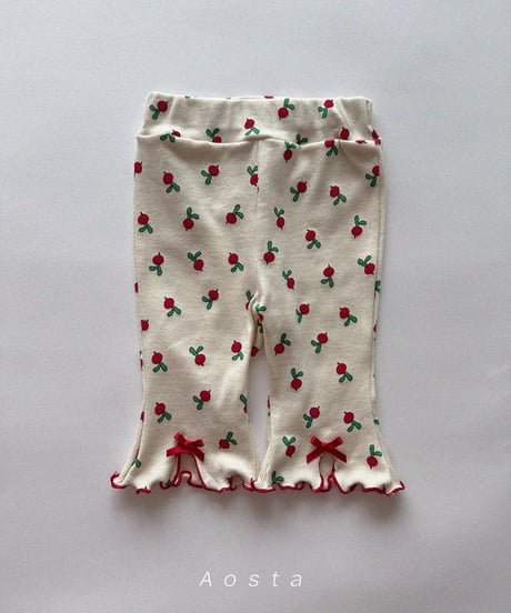 即納aosta Lip ribbon pants