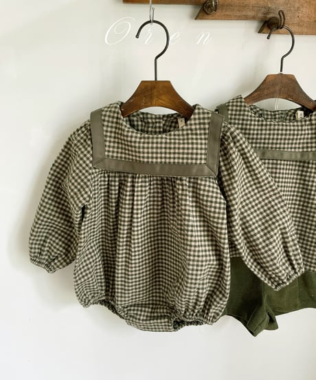 即納 OREN Bobo check suit