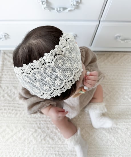 即納lace hair band 3Pset