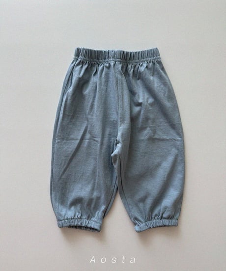 即納aosta bong bong pants