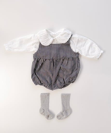 即納 mimi market Volume collar blouse