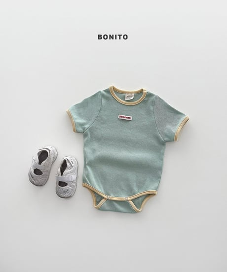 即納 bonito Baby Ribbed Rappa Suit