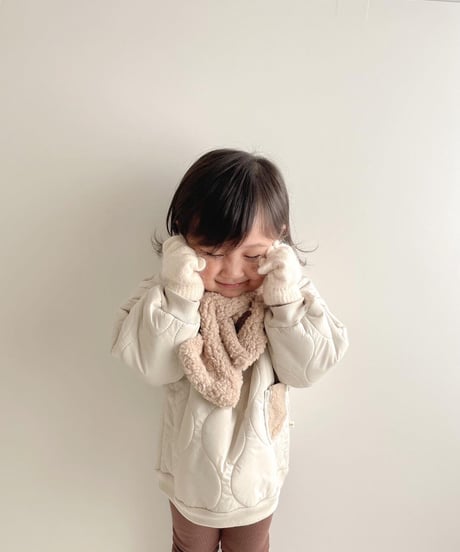 即納poodle boa muffler