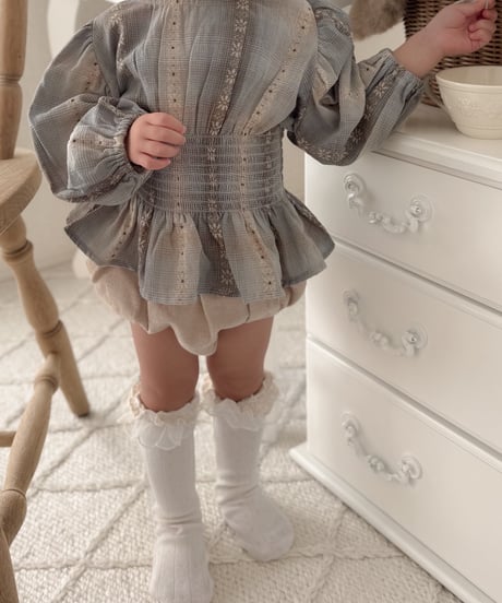 即納Anne shirley Hayes smoke blouse