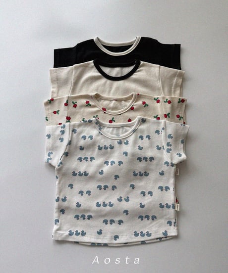 即納 aosta Lip tee