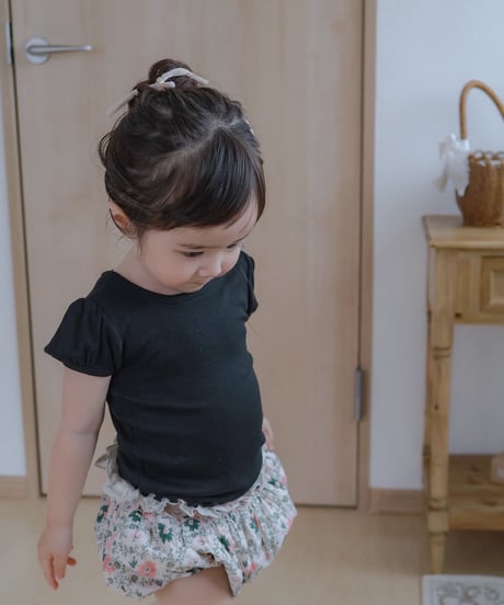 即納  rib ribbon puff tee