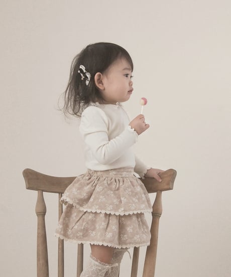即納 mon petit bebe Olivia skirt