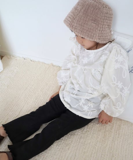 即納80-120cm mellow lib flare pants