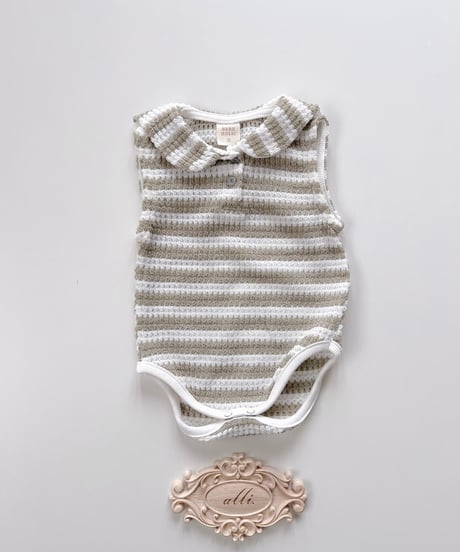 即納 bebeholic Flush stripe suit