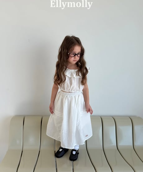 予約Elly Molly Blanche blouse