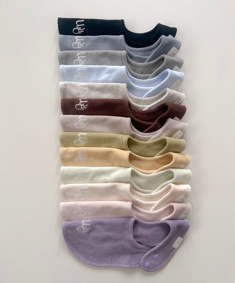即納cloud terry bibs