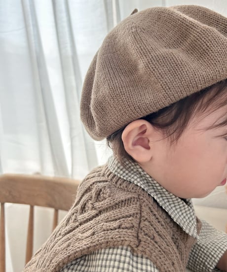 即納aosta Knit vest