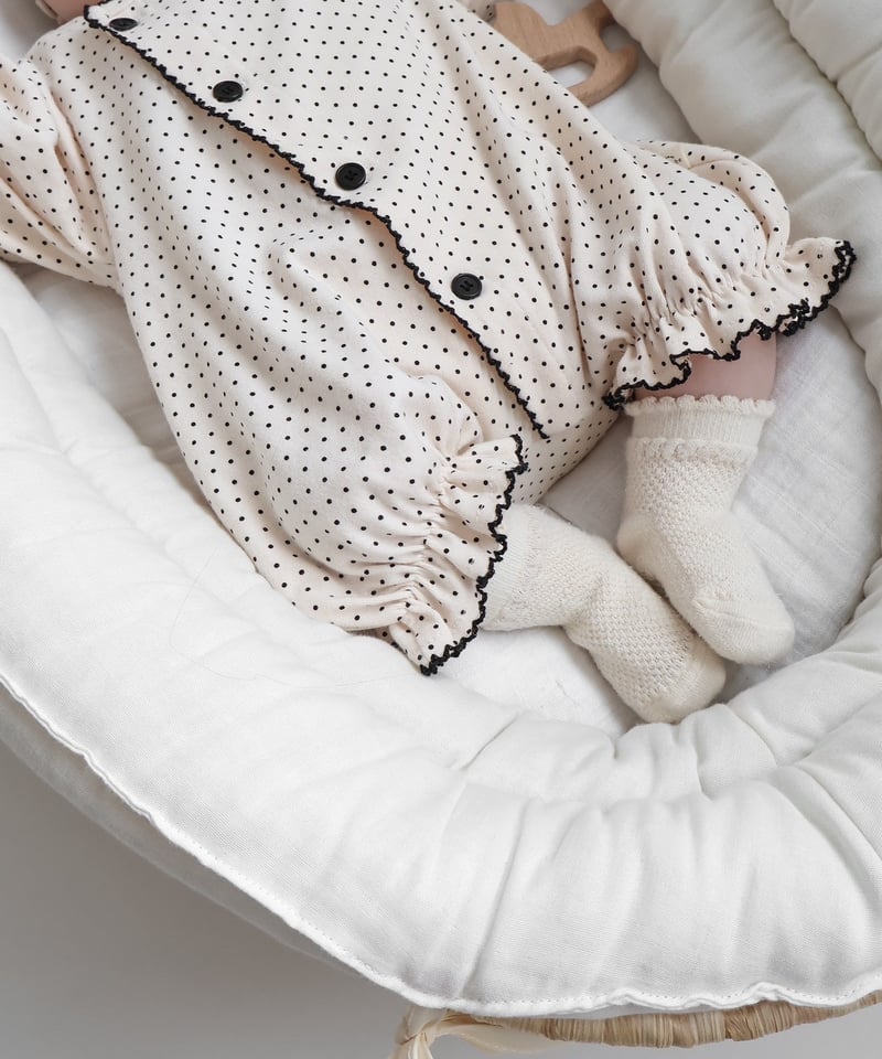 【monbebe】glory suit & bonnet 2025秋冬】bébé/ (長袖)Original color glory suit – ciel de bébé