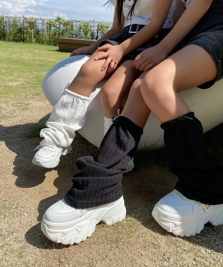 即納  leg warmers