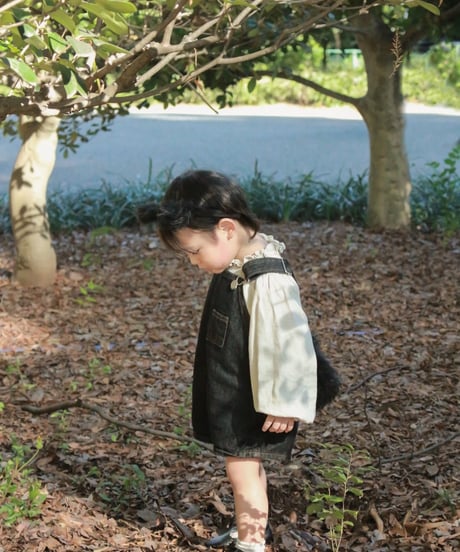 即納jeje short  salopette