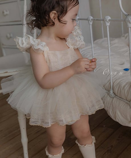予約 OREN Shiny Tulle Suit
