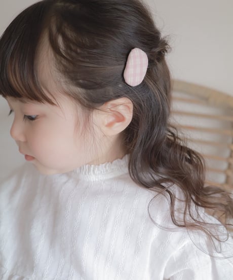 即納Natural Garden Oval Hair Clip Set