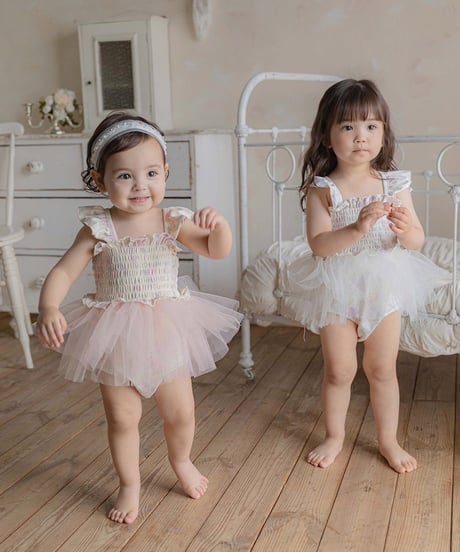予約 OREN Flora Tulle Swimsuit