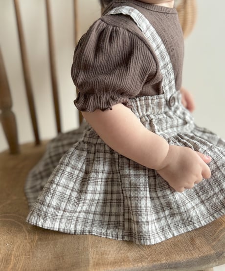即納 check skirt bloomer