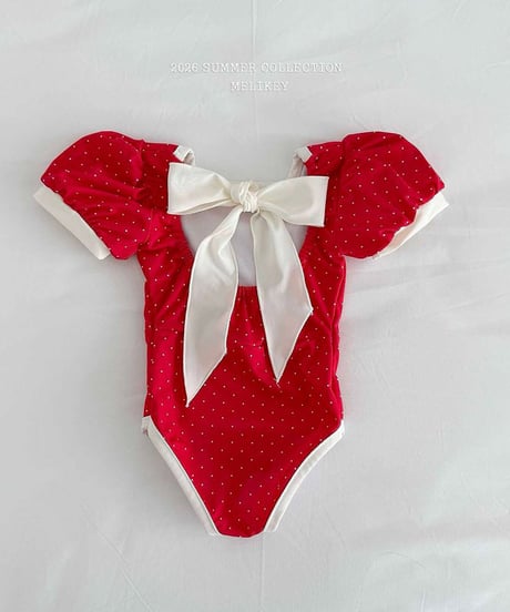 予約 melikey Mini dot swimming suit