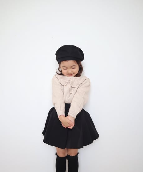 即納ribbon knit