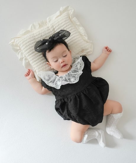 即納Emily Lace Collar Romper
