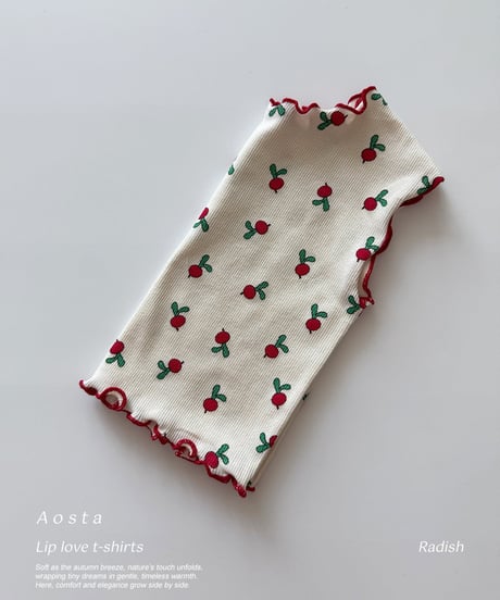 即納 aosta Lip love tee