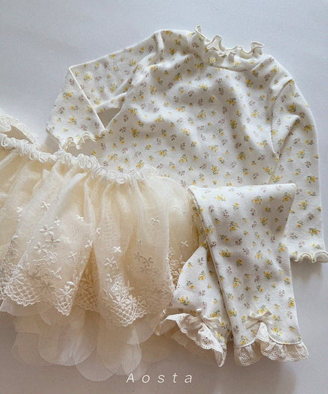 即納 aosta Camellia Leggings