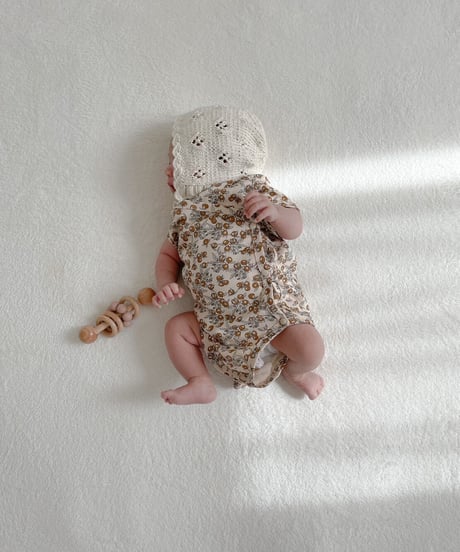 即納newborn 6pattern  design body suit