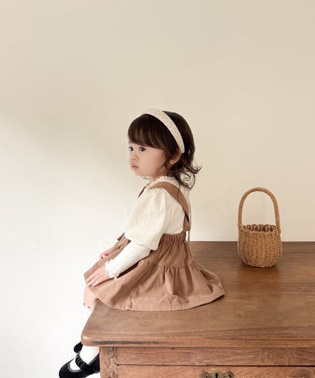 即納Milky lace headband