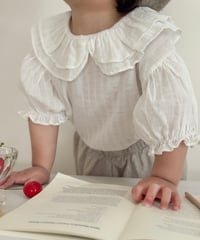 一部即納mimi market Duel collar blouse