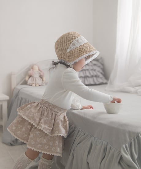 即納 mon petit bebe Olivia skirt