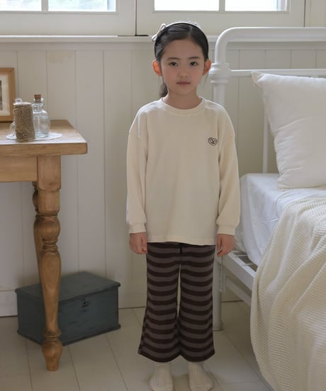 即納 Pretzel Embroidery Sweatshirt