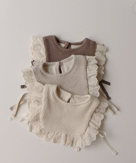 即納peekaboo thermal ribbon bib