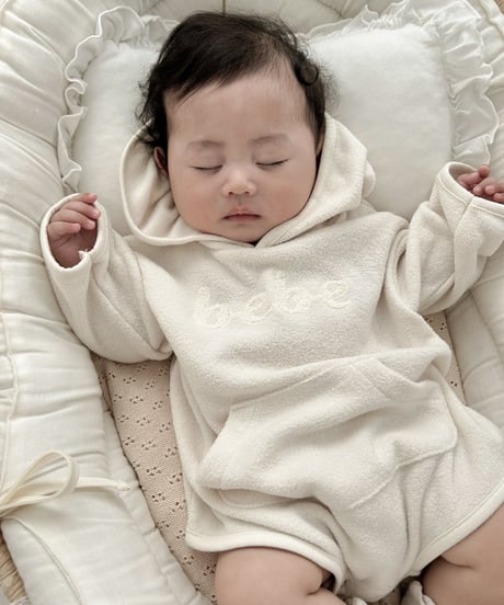 即納monbebe Bebe hood suit
