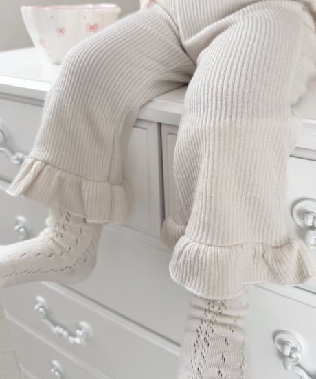 即納 Laura frill pants