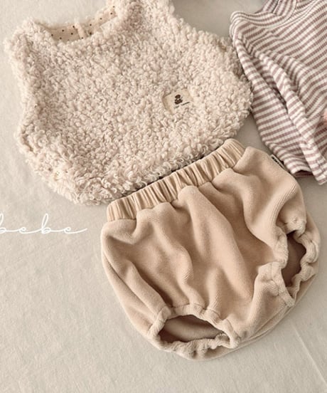 即納 valubebe Baby sheep vest(bebe)