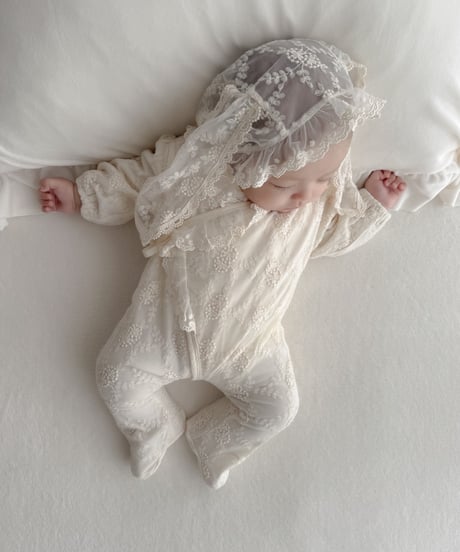 即納 monbebe Lace Cosage Suit