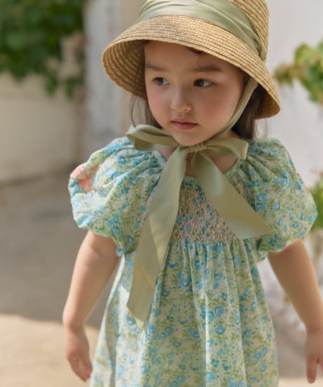 予約 OREN Solara Smocking Dress
