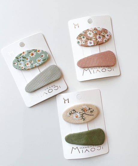 即納flower pin set