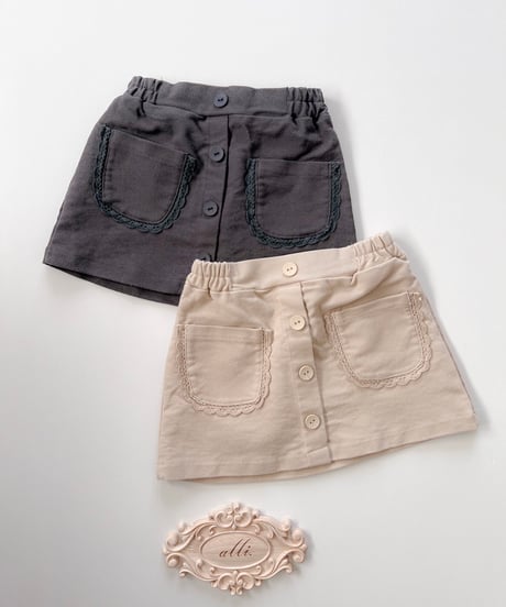 即納nunubiel Pocket skirt