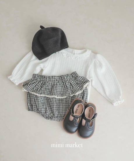 即納 mimi market Check Kang Bloomer
