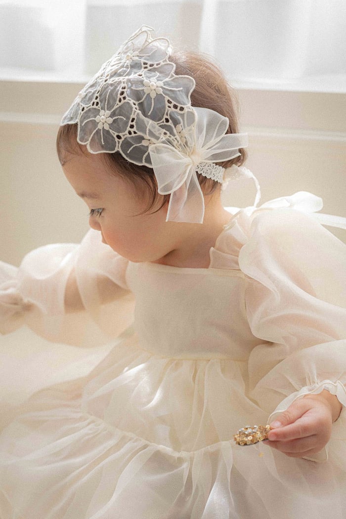 OREN ドレスM 公式ヘアアクセ　セット 即納 OREN Bliss Flower Hair Band | alli.