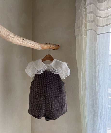 即納Anne shirley Dot suspender pants